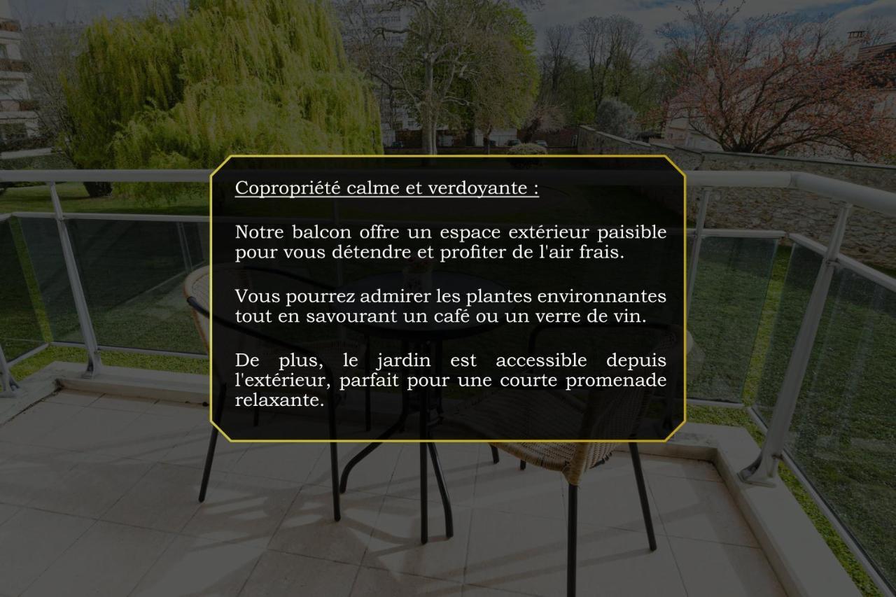 The Green Home - Quiet And Fully Equipped High-End Studio With Parking Courcouronnes エクステリア 写真
